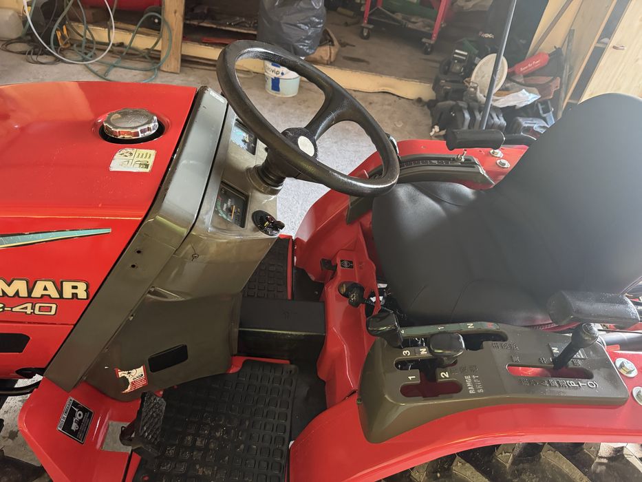 Trator yanmar usado com matricula com freze nova