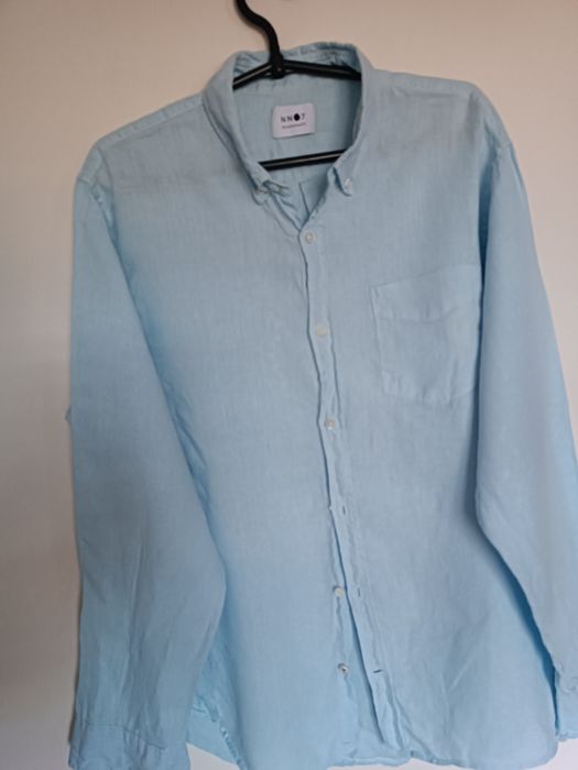 Koszula len męska