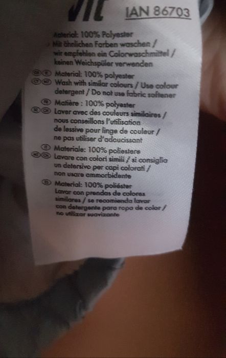 Kurtka sportowa wiatrówka  do biegania męska rozm.M/L Crivit