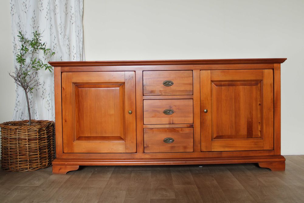 Komoda elegancka klasyczna drewniana solidna stylowa madywna solidna