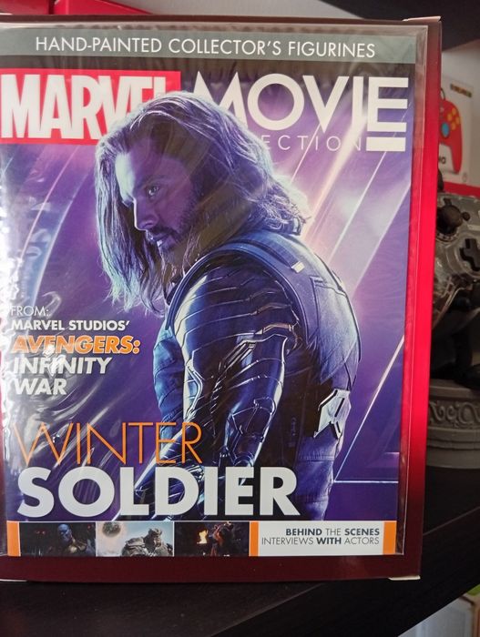 Figura Marvel winter soldier eaglemoss hero collector