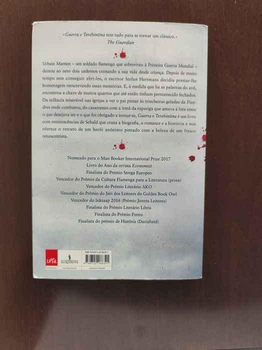 Livro guerra e terebintina