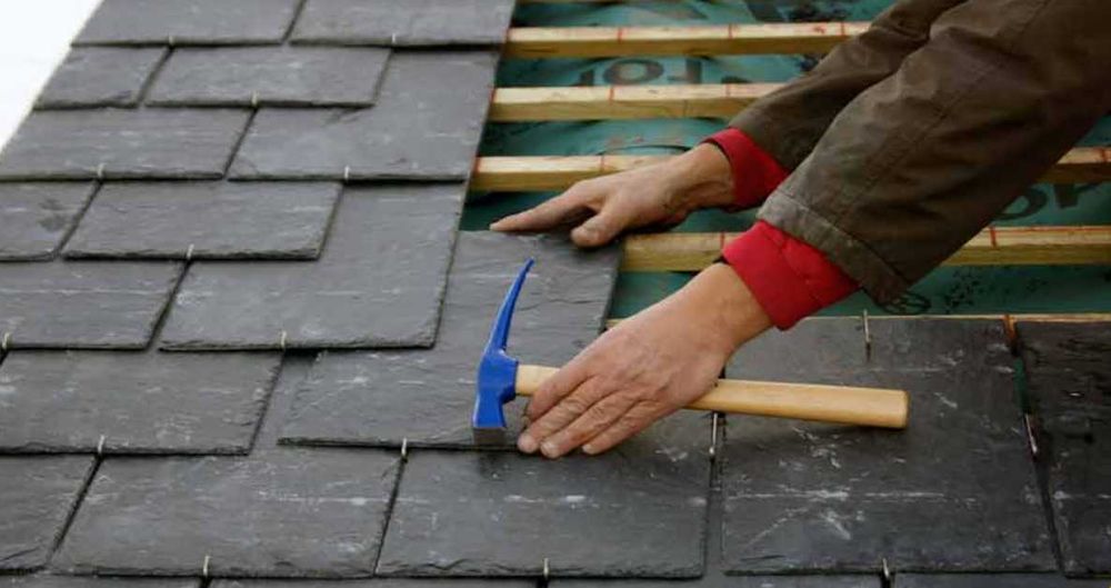 Haczyki do łupka naturalnego dachówki inox 9cm czarny łupek dachówka