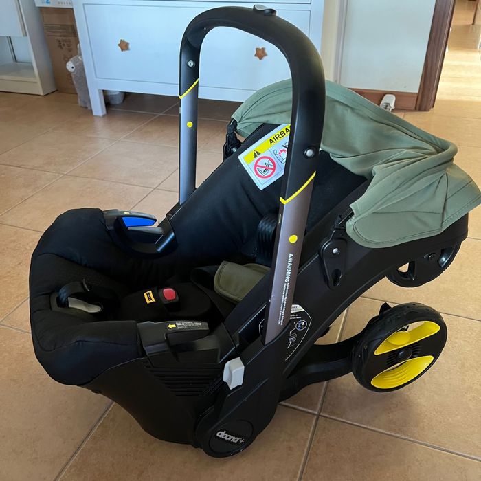 Doona plus 2 em 1 + bag, base isofix