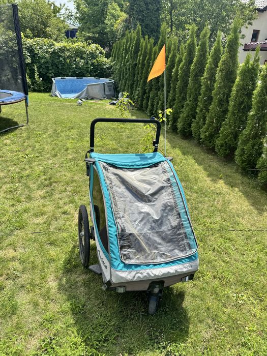 Przyczepka rowerowa Qeridoo Sportrex 2 dwuosobowa
