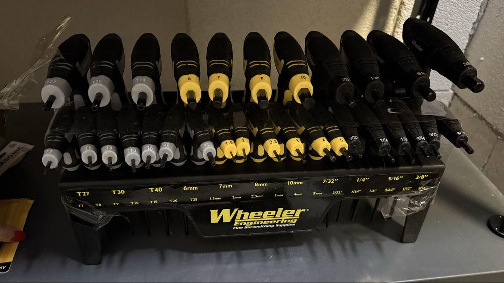 Набір зброярських викруток Wheeler 30 piece Pistol Rifle Set