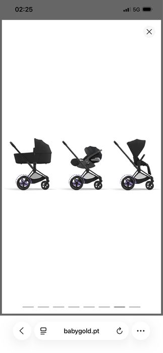 Carrinho Cybex E-Priam