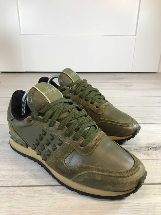 Skórzane buty Valentino Garavani  Rockrunner rozm. 37