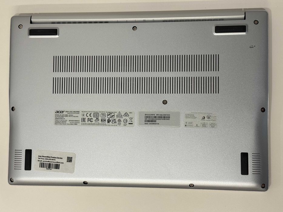 14" IPS AMD Ryzen 7 4700U 8 ядер - 8GB/256GB SSD Ноутбук Acer Swift 3