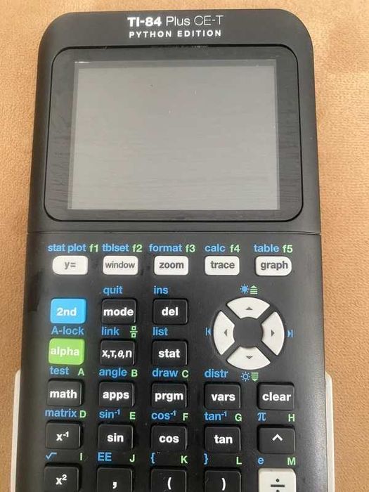 Calculadora gráfica ti 84 phyton edition