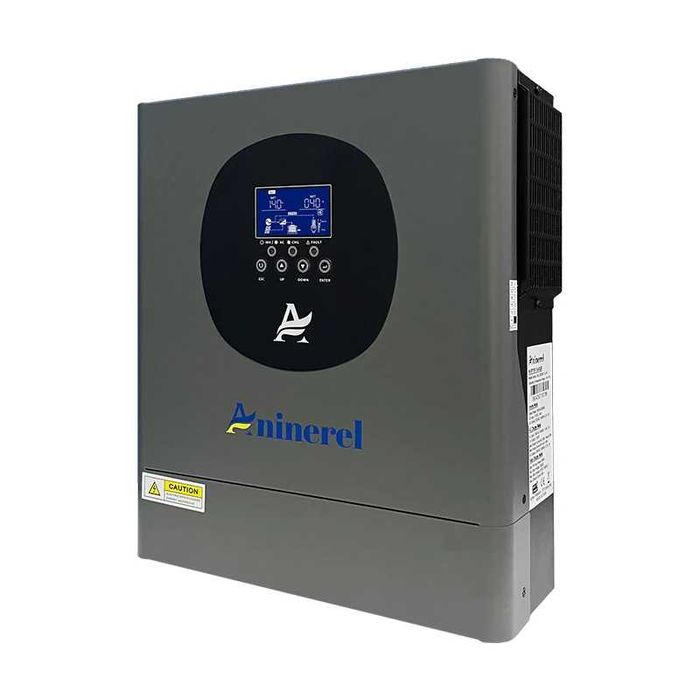 НАЛИЧИЕ Гибридный инвертор ANINEREL Anenji 2kW 12-220V WiFi 80A Тихий!