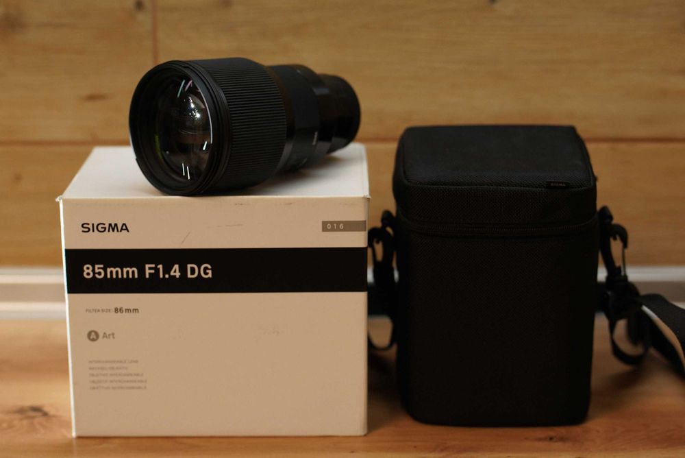 Объектив Sigma 85mm f/1.4 ART DG (SONY E)