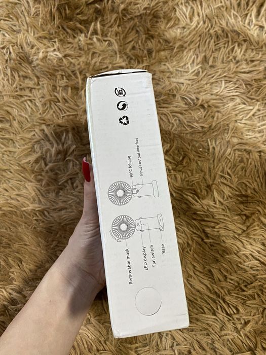 Портативний ручний вентилятор