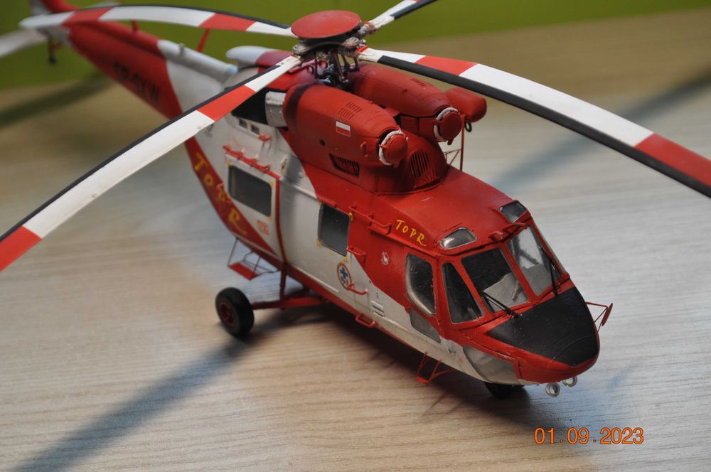Śmigłowiec Sokół TOPR PZL W-3A Helikopter GOTOWY