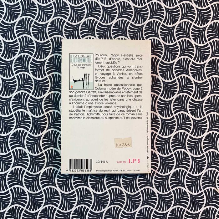 Ceux Qui Prennent Le Large - Patricia Highsmith