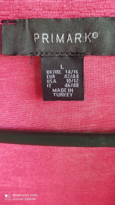 Женский топ,рубашка поло Primark L,14-16 р.