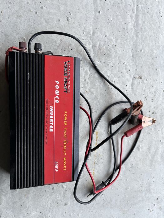 Przetwornica 12V/230V 600W UPS do pieca