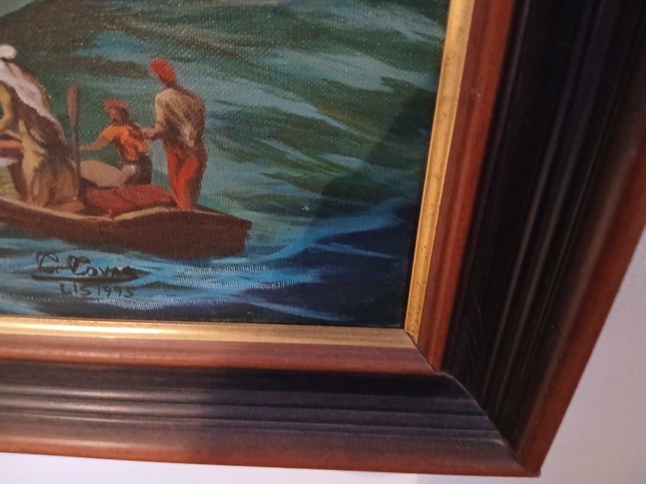Quadro em tela gigante.
