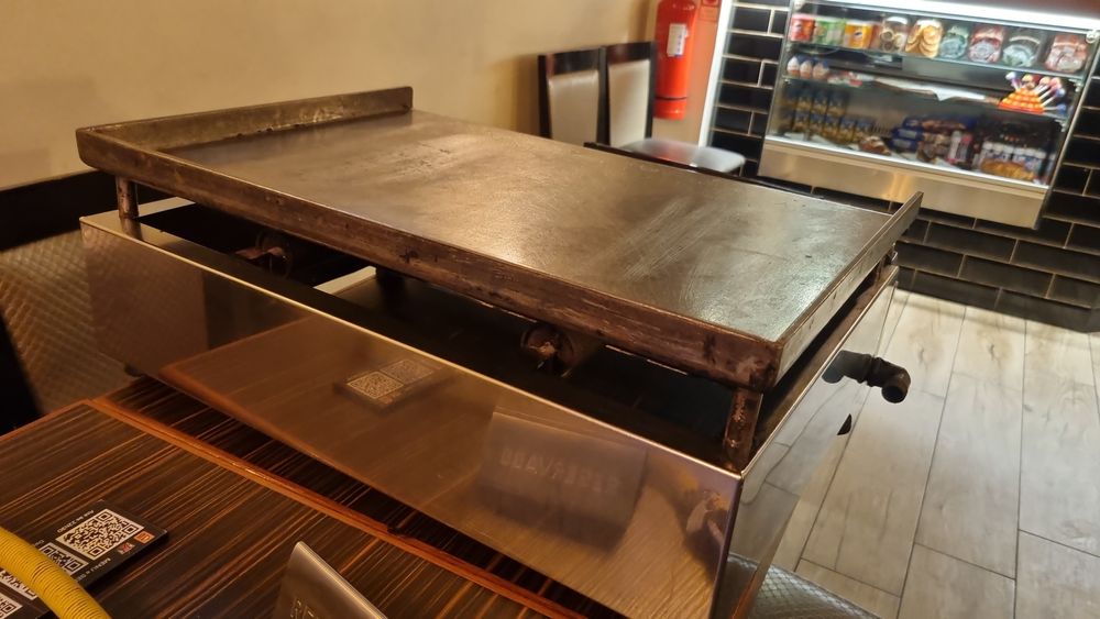 Chapa dupla de grelhar