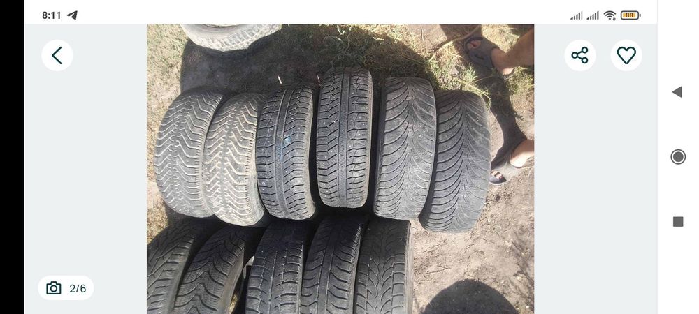 Шины (зима) от 205/55/R16 и есть другие меньшие размеры в описании