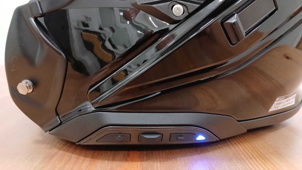 Capacete Shoei Neotec 3 Preto XS + SENA SRL3 (opcional) | Como Novo