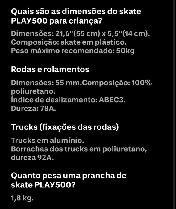 Miniskate Play 500 criança