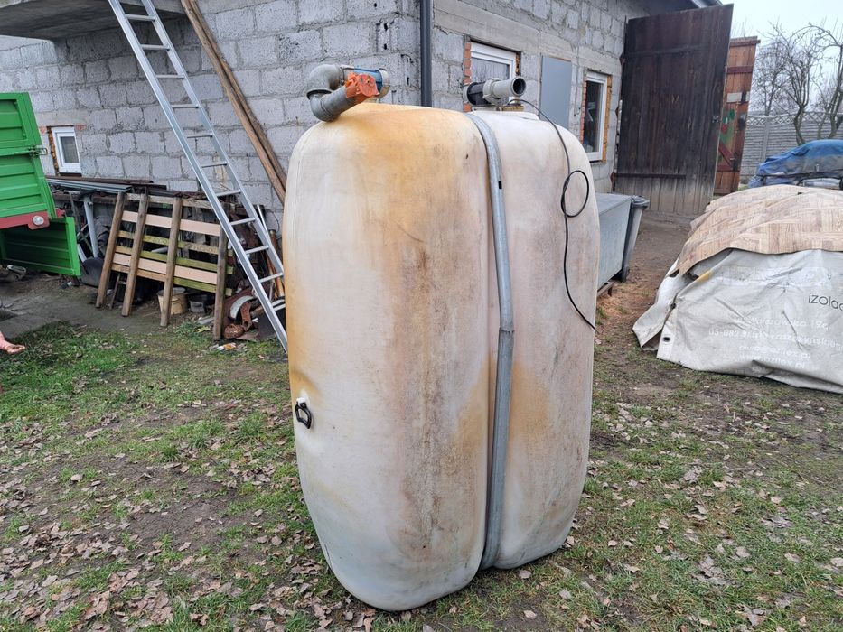 Zbiornik 1000litrów na paliwo,ropę,olej opałowy, szczelny!!!