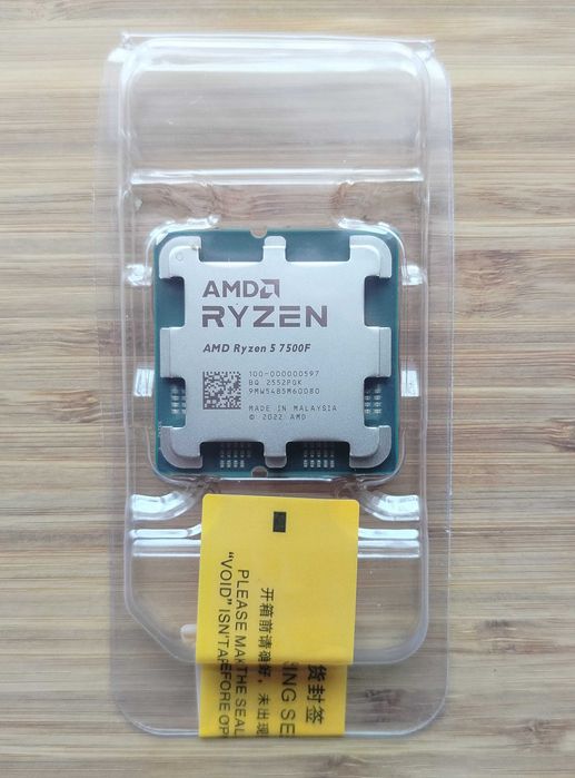 Новий ЦП AMD Ryzen 5 7500F