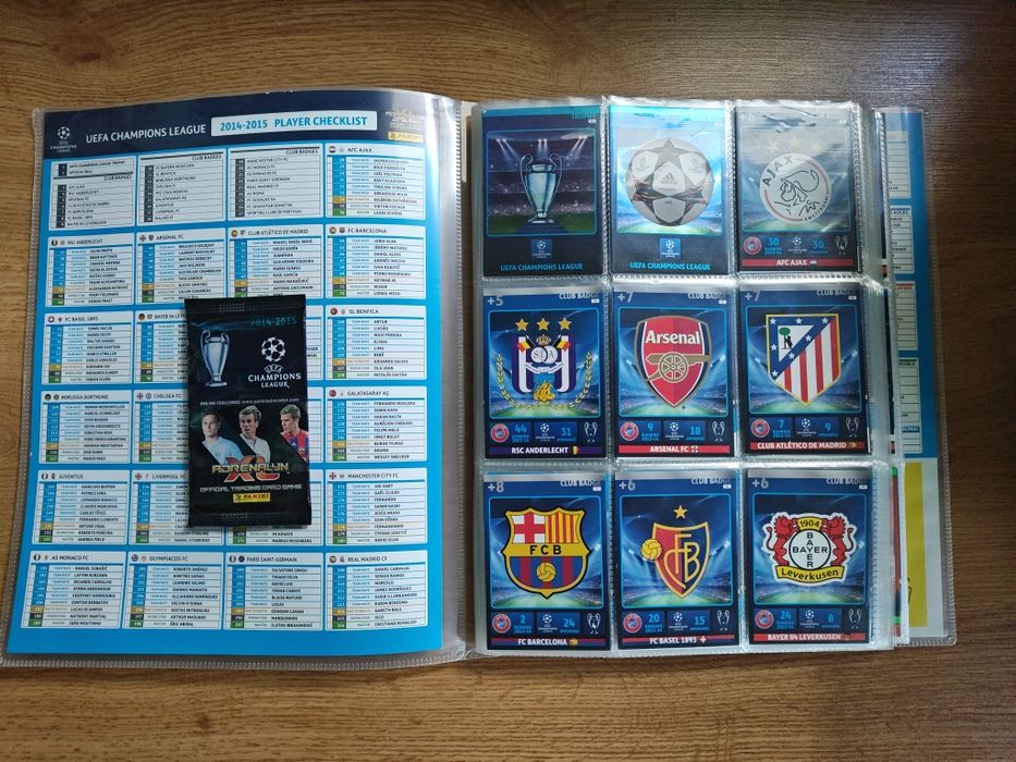 Album kart Panini UEFA Champions League 2014/15