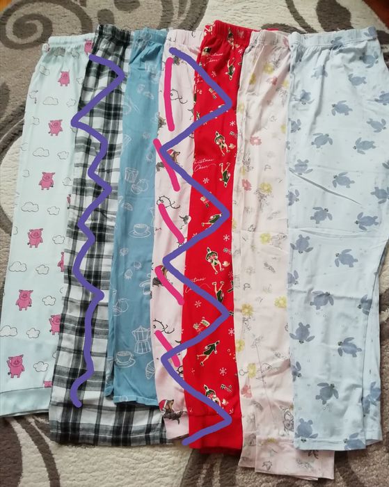 Бавовняні штани для дому і сну відомих фірм