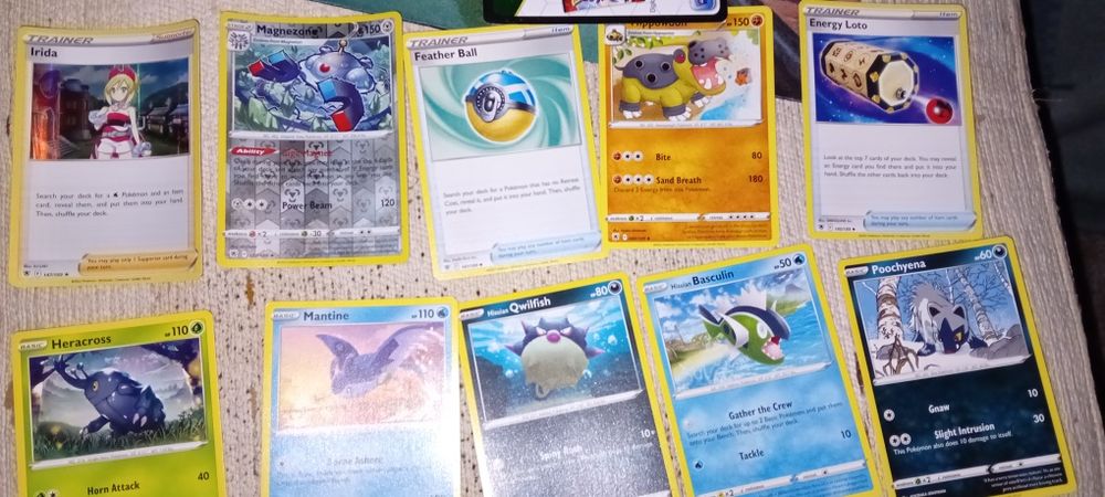 33 cartas pokemon originais