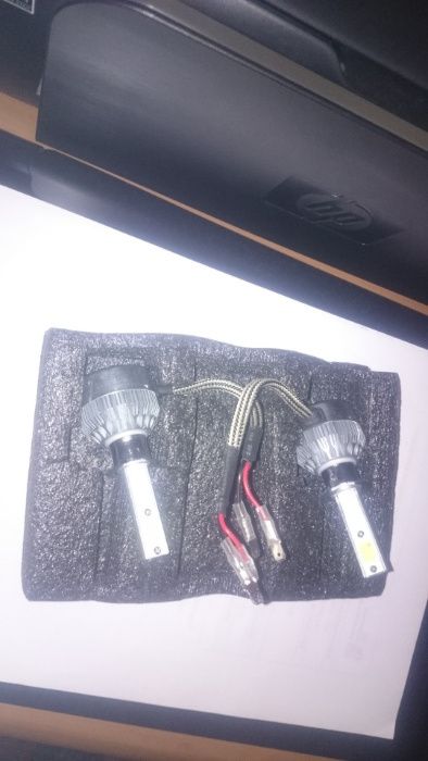 Lâmpadas Led H7,H4 para médios e H1 para máximos
