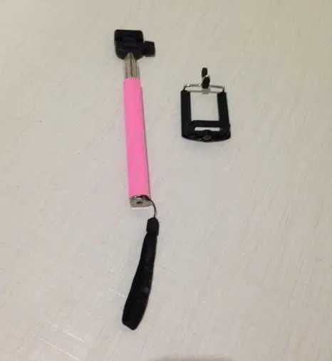 Mini Selfie Stick MUVIT cor de rosa