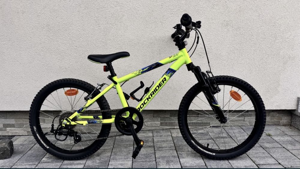 Gwarancja! Super stan Rockrider koła 20” dla chlopca ok4-7 lat