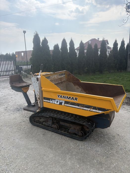 Wozidło budowlane yanmar  taczka spalinowa na gąsienicach jcb thwaites benford