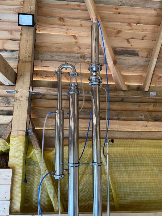 Ректификационная колонна + дистиллятор + НБК ProfiSEM Plus