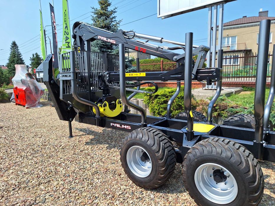 Zestaw zrywkowy PALMS 10D ( 13 ton dmc)  z żurawiem 5.75