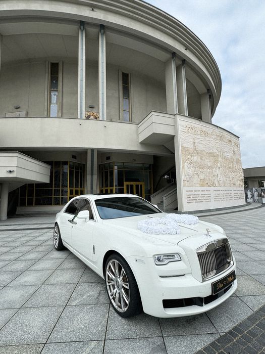 Auta do ślubu na wesele Rolls Royce Ghost