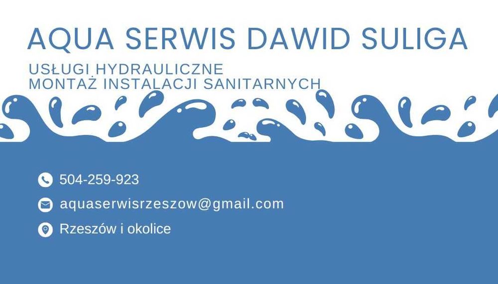 AQUA SERWIS- Hydraulik, montaż instalacji sanitarnych, spawanie TIG