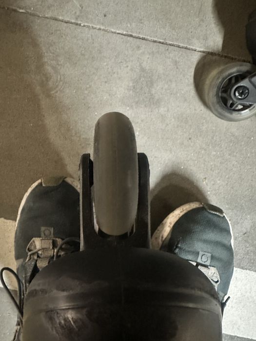 Patins em linha em bom estado