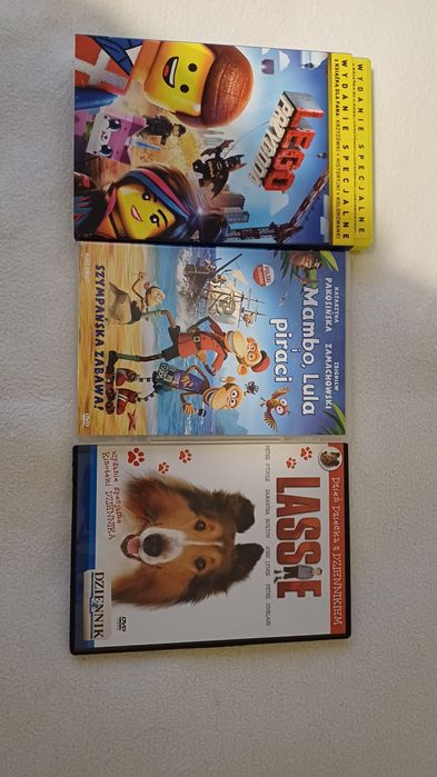 Lego przygoda, Lassie, Mambo, Lula i piraci W-wa