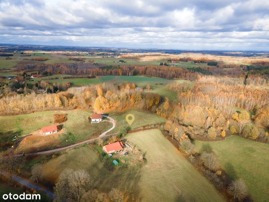 Działka budowlana w Pupkach k. Jonkowa – další