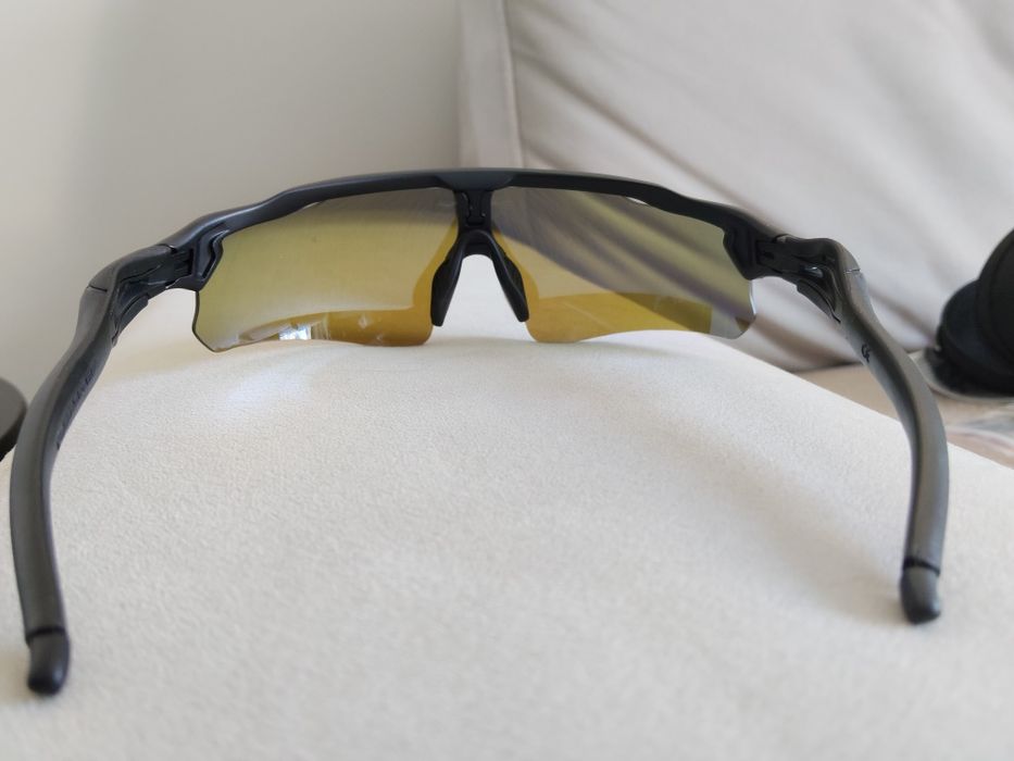 okulary przeciwsłoneczne  Oakley radar czarne !