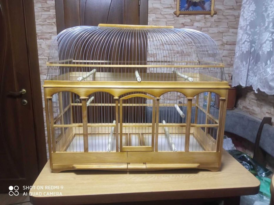 Клітка "замок" у східному стилі для всіх видів птахів