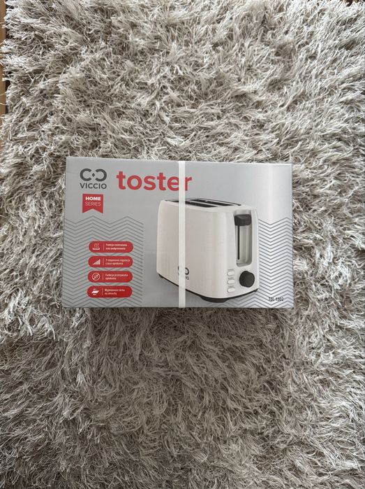 Toster VICCIO TDL-1302 Biały 750W