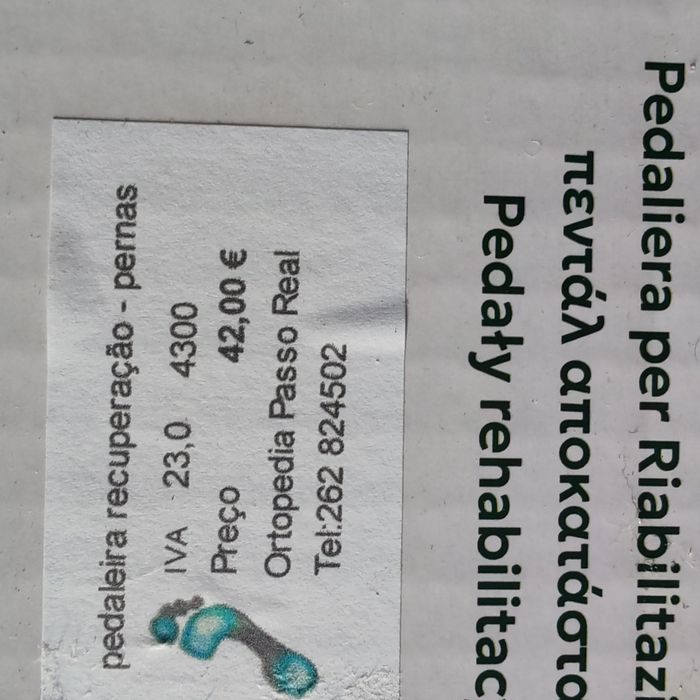 pedaleira fisioterapia