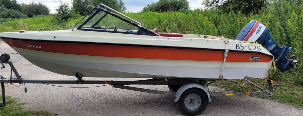 Łódź motorowa łódka motorówka Flipper Yamaha  honda suzuki Mercury