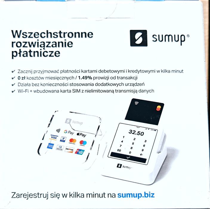 SumUp Solo terminal mobilny WiFi LTE nowy