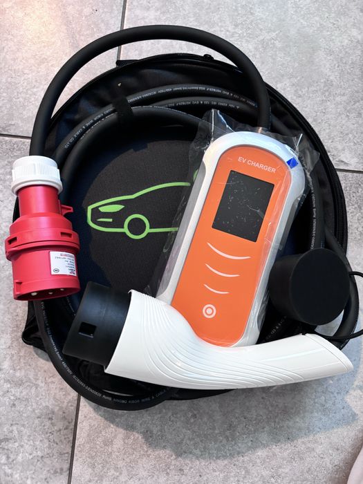 Зарядка трьохфазна для електромобіля Type 2 11 кВт 16A 3 фази