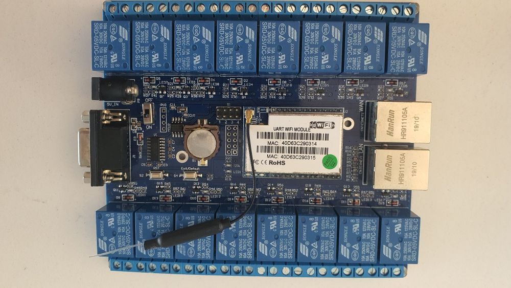 Placa para domotica